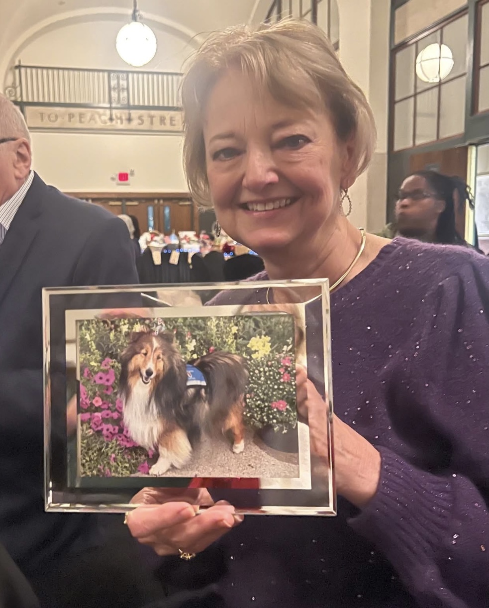 Lori with Xena Photo