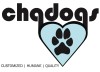 chqdogs logo blue heart w black outline